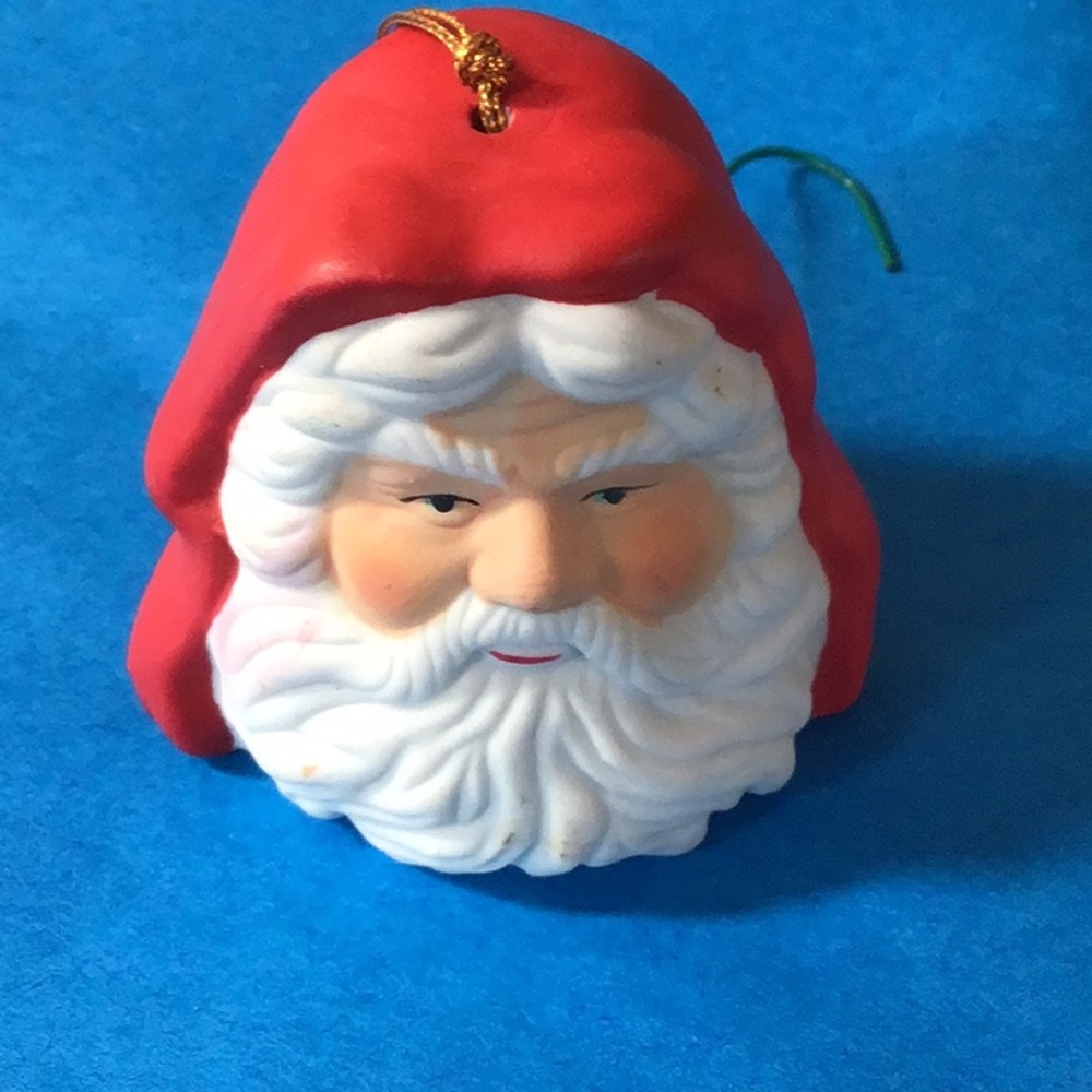 Santa 🎅 vintage Bell Ornament